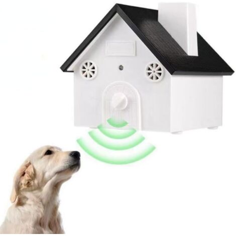 Casetta antiabbaio per uccelli per cani - Controllo dell'abbaio - Controllo dell'abbaio a ultrasuoni per esterni - Casetta per uccelli - Dispositivo antiabbaio a ultrasuoni per animali domestici