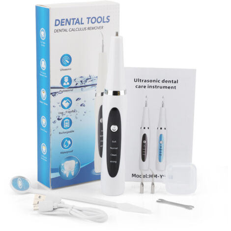 Scaler ad ultrasuoni a 4 velocità, strumento odontoiatrico domestico, scaler e smacchiatore, scaler elettrico (1/5)