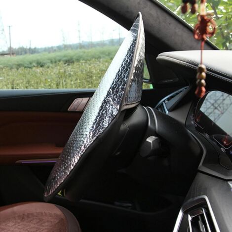 Coprivolante - parasole per volante, protezione solare per volante con riflettore termico, protezione solare per volante, parasole per auto, parasole per veicoli, parasole per auto (1/5)