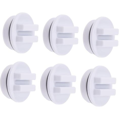 pezzi Tappo antigelo Filtri per piscine Spa Piscine gonfiabili Tappo per piscina Spa Ritorno Tappo filettato Tappo di scarico Coperchio di scarico PP Stagno (1/5)