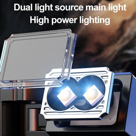 Mini Torcia Portachiavi 1200 Lumen – LED Impermeabile IPX5 – Power Bank 1000 MAh – 8 Modalità – Ricarica Type-C - 6
