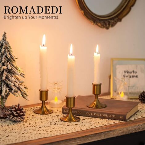 Holyart Candele per l'Avvento 4 sfere lucide 10 cm