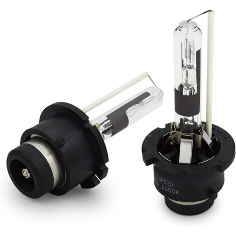 Lampadina allo xeno HID D2R 6000K applicabile 2 pezzi Lampadina di ricambio per fari Lampada allo xeno HID 35W Bianco freddo per auto AC 12V (1/5)