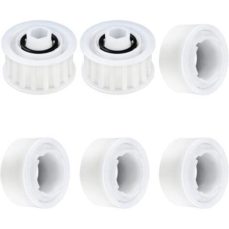 Rueda guía de 4 piezas con 2 poleas, n.º de pieza 3884997-R6, accesorio para limpiador de piscinas premium Dolphin, Nautilus CC Plus (1/5)