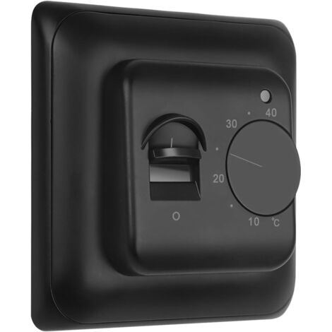 Termostato eléctrico para calefacción por suelo radiante, regulador eléctrico con sonda, termostato mecánico, calefacción por suelo radiante, regulador eléctrico por suelo radiante
