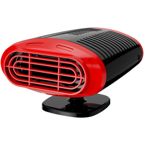 Calentador de coche de 150 W, calentador de coche portátil de 12 V, descongelador, calentamiento rápido, ajustable a 360°, con purificación de aire y encendedor de cigarrillos para todos los coches (1/5)