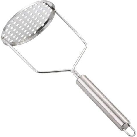 Machacador de patatas de acero inoxidable, apto para lavavajillas, para un puré de patatas cremoso (25 x 10 cm) (1/5)