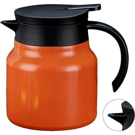 Cafetera térmica, tetera aislada de 1000 ml con separación de agua para té, tetera térmica extraíble para el hogar y el apartamento (1/5)