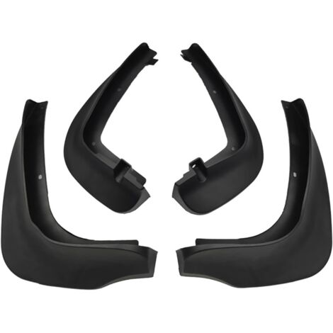 Guardabarros para Mini Countryman F60 2017-2022, color negro, 4 unidades, neumáticos delanteros y traseros.