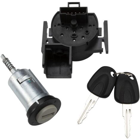 Interruptor de bloqueo de encendido aplicable con llaves para Vauxhall Corsa Meriva 0913694 0913652 (1/5)