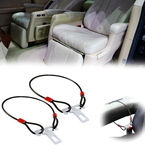 Antirrobo Coche, Accesorios antirrobo para autocaravanas de 2 piezas,Protección Antirrobo para Puerta y Asiento de Autocaravana,Protección Antirrobo, Accesorios para Caravanas de Camping (60 cm)