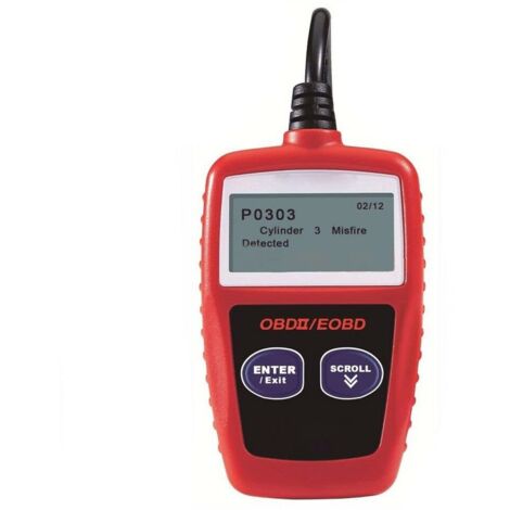 Escáner MS309 OBDII Multi-idiomas Escáner automotriz Herramienta de diagnóstico del motor Herramienta de escaneo de diagnóstico automático (1/5)