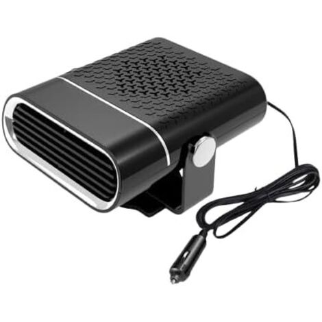 Calentador de coche de 12 V y 150 W, multifunción, portátil, desempañador y descongelador con enchufe para encendedor de cigarrillos, función de calentamiento y enfriamiento rápidos 2 en 1, ajuste lib (1/4)