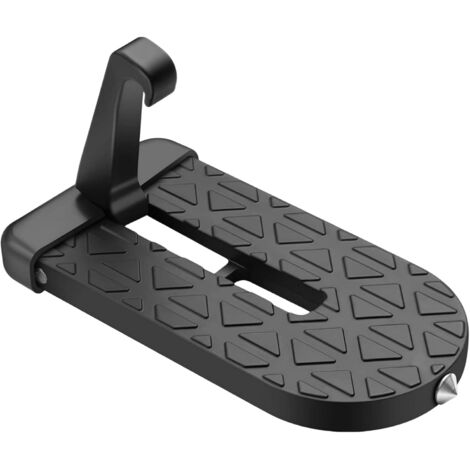 Escalón de puerta plegable para coche, fácil acceso a techos y portaequipajes, apto para vehículos SUV/RV con cerraduras de puerta en U. Visita la tienda Intckwan. (1/5)
