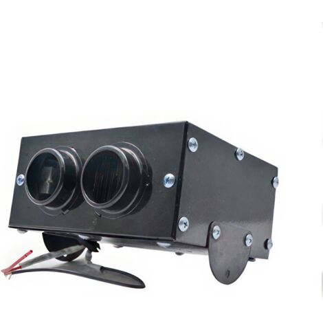 Calentador portátil para coche de 24 V y 500 W - Ventilador de parabrisas con desempañador y desempañador - Calentamiento rápido - Bajo nivel de ruido - Purifica el aire (1/5)