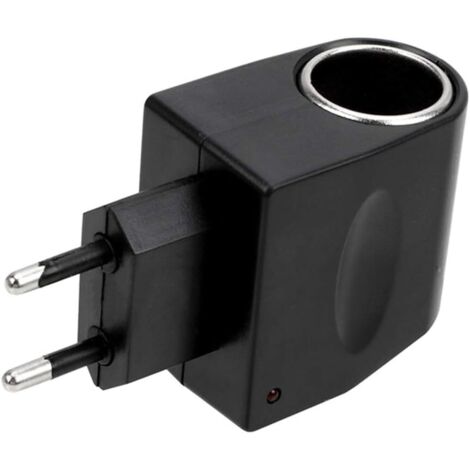 Adaptador de corriente para coche, convertidor de voltaje de CA a CC, 220 V a 12 V, adaptador de encendedor de 6 W. (1/5)