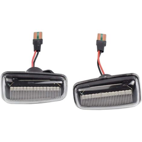 2 intermitentes laterales LED dinámicos con certificado P-eugeot 306 106 406 806 Expert Partner Ranch For Citroen Berlingo Jumpy Saxo Xantia (1/5)