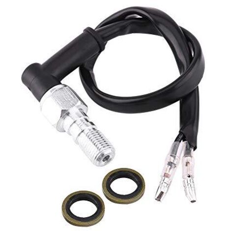 Interruptor de manguera de freno hidráulico para motocicleta, interruptor de luz de freno, interruptor de freno hidráulico universal para luz trasera de ATV (M10x1) (1/5)