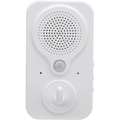 Timbre con Indicación de Voz, Activado por Movimiento, Reproductor de Sonido Grabable, No Requiere Batería, 1-3 Meses de Duración, Grabaciones de Usuario, Varias Indicaciones de (1/5)