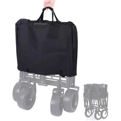 Cubierta Plegable para Carro de jardín y Exteriores, Accesorios a Prueba de Polvo, 600D Resistente, 22 x 17 Pulgadas，No Incluye Carrito