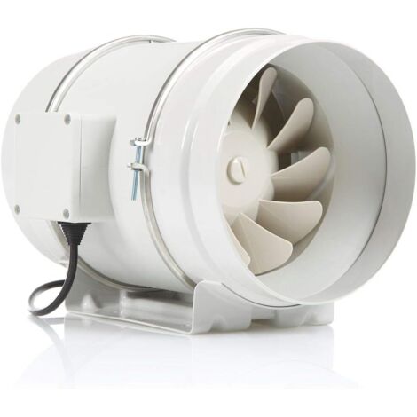 Extractor en línea DFA200 Ventilador de conducto de 200 mm / 8'' - Ventilador industrial de bajo consumo energético