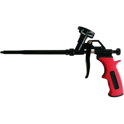 Pistola de espuma para construcción, pistola de espuma de PU para ensamblaje de pistola de espuma, espuma de construcción (Business Red/Black, 1) (1/4)