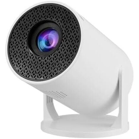 Proyector pequeño con Wi-Fi, compatible con 1080p, proyector portátil, proyector de películas LED ajustable a 270° con corrección trapezoidal para teléfonos Android y televisores USB.