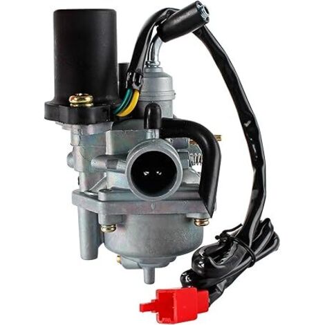 Carburador de 18 mm, carburador de repuesto E-Choke, carburador CPI, 2 tiempos, Hussar, Minarelli, Popcorn, Oliver, Generic, Keeway (JOG 50 JOG 90) (1/5)