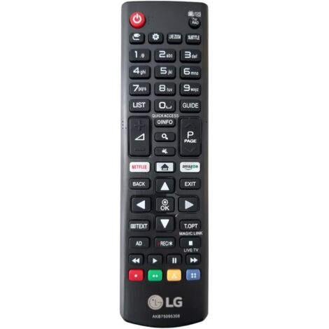 Mando a distancia original AKB75095308 para televisores LG Ultra HD de 32LJ610V, 43LJ594V, 43LJ634V, 43LJ614V, 43LJ624V, 43UJ670V, 49LJ594, 43UJ634V, 43UJ635V, 43UJUJ635V, 43UJUJJ43UJ43UJ435V. (1/3)