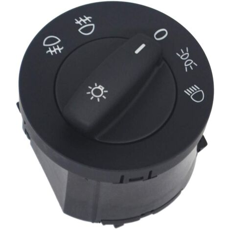 Interruptor de control de la lámpara del faro aplicable para Golf 5 6 Jetta Passat Touran 1T0941431C (1/5)