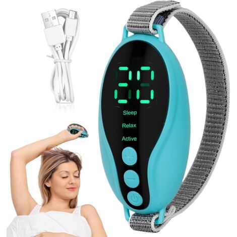 Dispositivo de ayuda para dormir, Dispositivo portátil de ayuda para dormir - Dispositivos recargables de ayuda para dormir para adultos,Dispositivo de sueño de microcorriente EMS multifuncional liger (1/5)