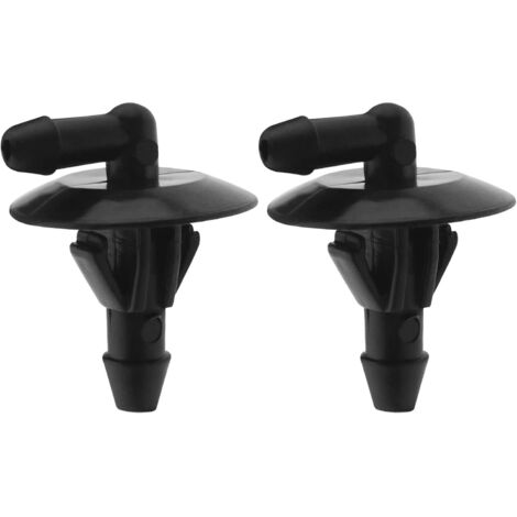 Conector de manguera para limpiaparabrisas delantero de coche, 2 piezas, A6318690024, compatible con Vito 639 (2003-2013), plástico, color negro. (1/5)