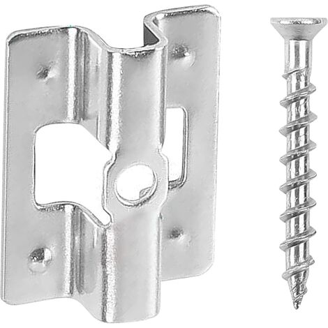 100 clips de acero inoxidable para terraza, clips de fijación para terraza, clips de WPC, rango de sujeción 8/9/10 mm (8 mm – A)