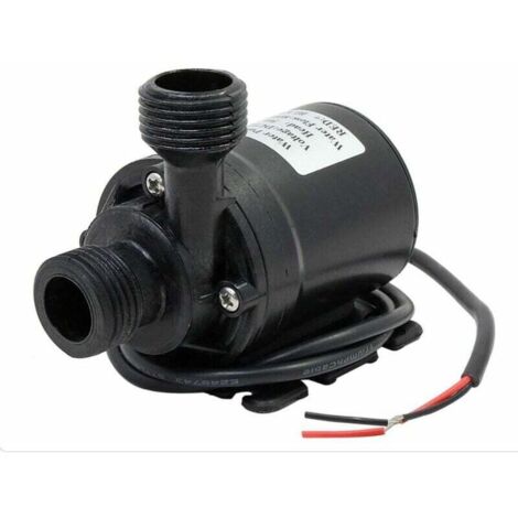 Circulador y bomba DC 12V 800L/H 5M Sistema de circulación de agua Bomba anfibia Sistema de circulación solar Bomba de refuerzo de CC sin escobillas de 4 puntos y alto rendimiento y bajo nivel de ruid (1/4)