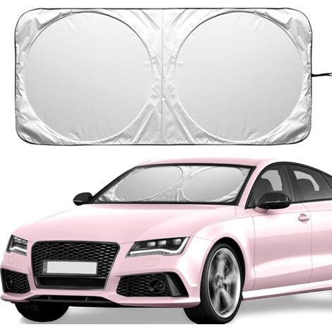 Parasol Coche Delantero,Coche Sol Sombra Parasol de Parabrisas Delantero Protector Solar para Coche parasoles,para Resistir a Los Rayos UV (150 70)