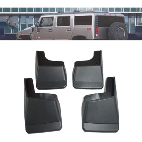 Guardabarros para Hummer H2 2003-2019, guardabarros, guardabarros, ruedas delanteras y traseras, accesorios antisalpicaduras para coche. (1/4)