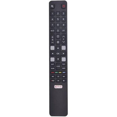Mando a distancia de repuesto TCL Thomson RC802N para TCL Smart TV 32ES560 40ES560 U50P6146 U55C7006 U65X9026 U70C7026 (1/5)