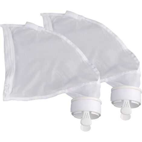 Bolsas de repuesto de nailon con cremallera (paquete de 2) compatibles con los limpiadores de piscinas Polaris 280 y 480. (1/5)