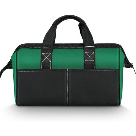 Bolsa de herramientas de 15 pulgadas, 37 x 21 x 26 cm, bolsa de herramientas compacta, nailon resistente de 1680 deniers, ideal para aficionados al bricolaje y artesanos - Bolsas de herramientas (1/5)