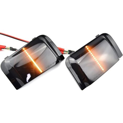 1 par de luces de marcador de guardabarros delantero dinámicos LED compatibles con Peu-geot Bo-xer Fi-at Du-cato Ci-troen Jum-per lámpara intermitente secuencial (1/5)