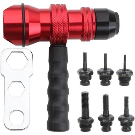 Remachadoras eléctricas, adaptador para remachadoras de tuercas, remachadoras eléctricas, remachadoras manuales M3-M10, taladro eléctrico, accesorio para remachadora.