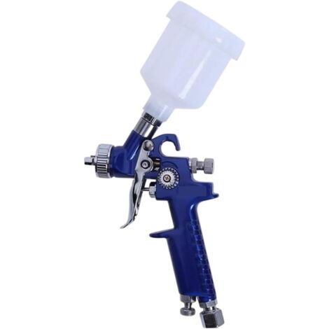 Pistola pulverizadora, mini pistola pulverizadora de pintura, boquilla de 0,8 mm, aerógrafo HVLP para pintar automóviles, pulverizador de alta atomización, herramienta neumática de aerógrafo, pistola (1/5)