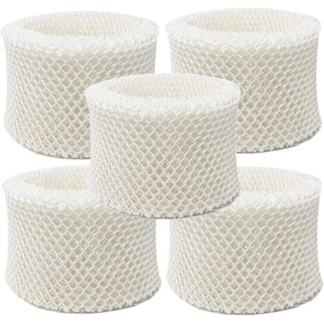 Filtro de aire de repuesto para humidificadores Philips HU4801/02/03, HU4102, HU4801, HU4803, HU4811 y HU4813 (paquete de 5 unidades). (1/5)