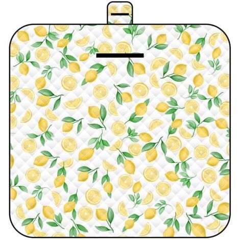 Manta de picnic 2x2 m - Manta de picnic impermeable y plegable, manta de playa lavable Mantel de picnic para jardín, camping, playa y uso al aire libre (1/5)