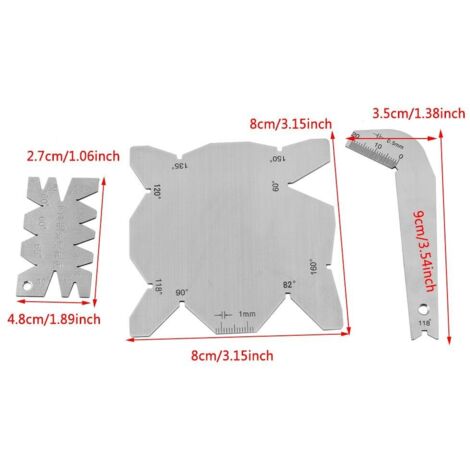 Calibre Pastillas Freno Medidor Grosor Frenos Coche Medidor De Espesor Para Pastillas De Freno - Herramienta Manual Para Coche, Rango 1.5-13mm Ht Instruments Medidor Pastillas Freno
