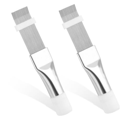 Cepillo Para Limpiar Aletas De Aire Acondicionado Y Secadora - Peine De Acero Inoxidable, Mango Ergonómico, Eficiente Y Duradero