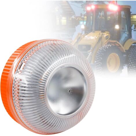 Luz de advertencia para coche, luz de advertencia LED impermeable, luces de advertencia LED con imán, luces de advertencia impermeables, a batería para vehículos, automóviles, camiones, autocaravanas (1/5)