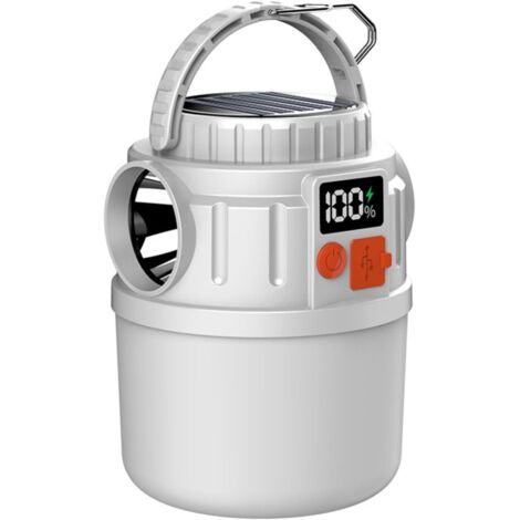 Campinglamp met drie lichtbronnen en omgekeerde oplaadfunctie voor noodgevallen waterdichte campinglamp met afstandsbediening