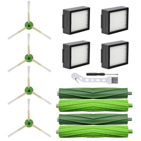 Ersatzteile für iRobot Roomba I3 I4 I6 I7 I8 J7 E5 E6 E7 Saugroboter: HEPA-Filter, Hauptbürste, Seitenbürste (1/5)