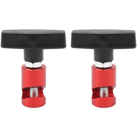 FOREHILL Heckklappen- und Motorhauben-Hebeklammern, 2er-Pack, Werkzeug zum Öffnen von Heckklappe und Kofferraum, Rot (1/5)